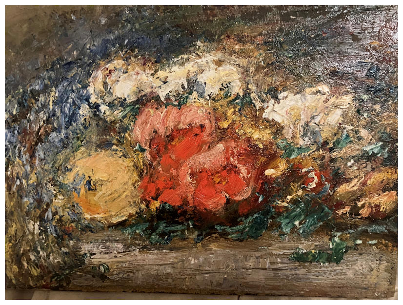 Anton dejong dutch painter: Flowers 3
